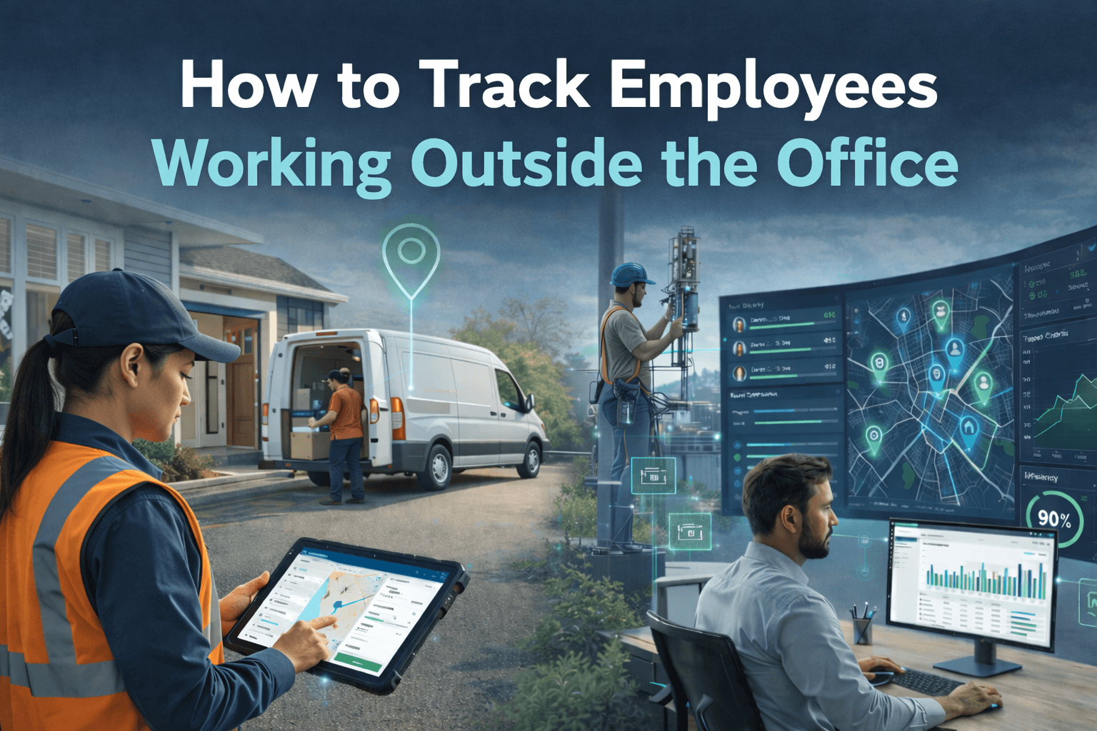 How to Track Employees Working Outside Office