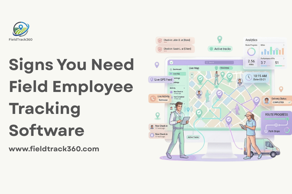 Signs You Need Field Employee Tracking Software