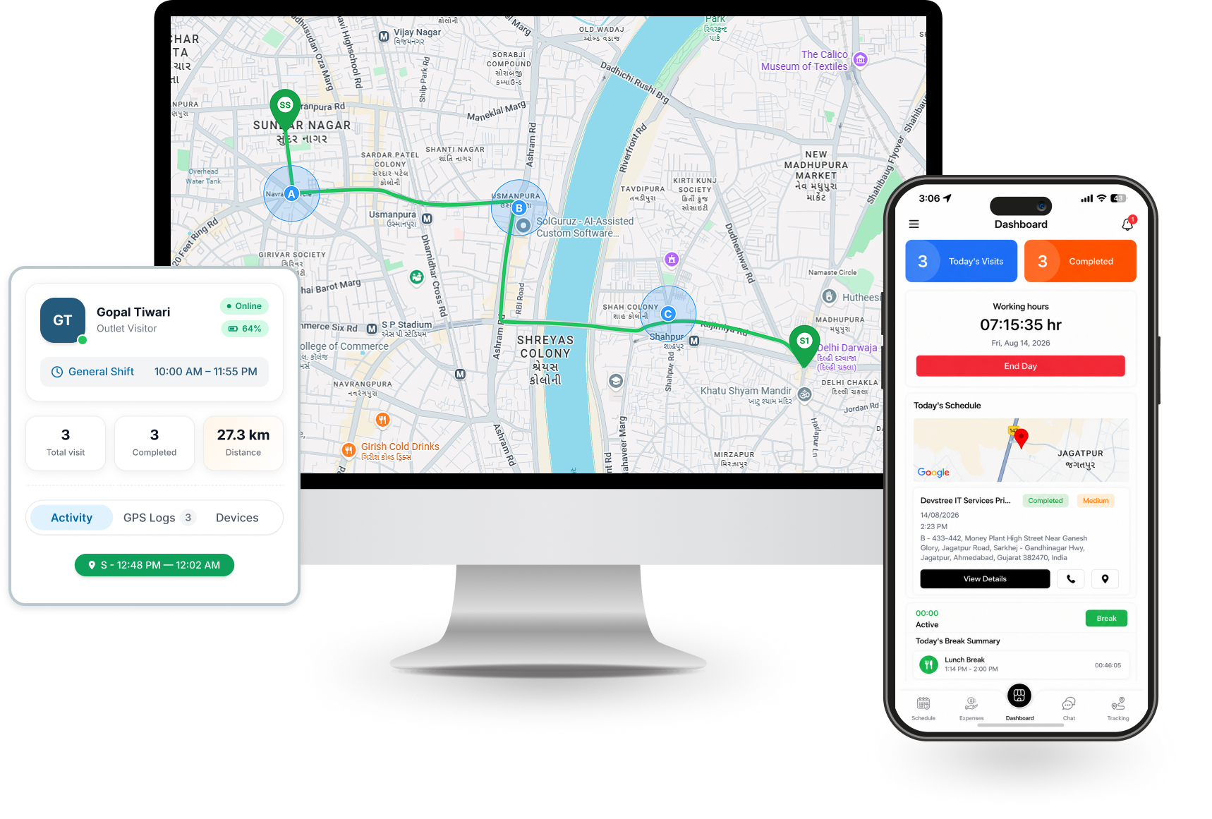 Track Your Field Team with Complete Visibility
