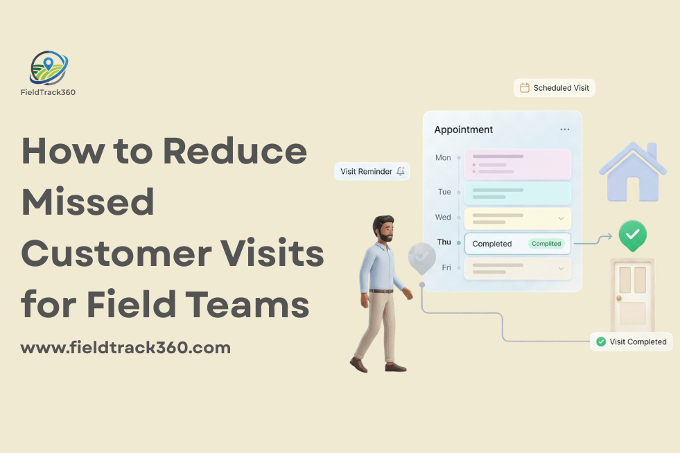 How to Reduce Missed Customer Visits for Field Teams